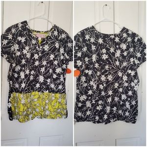 Koi ladies scrub top